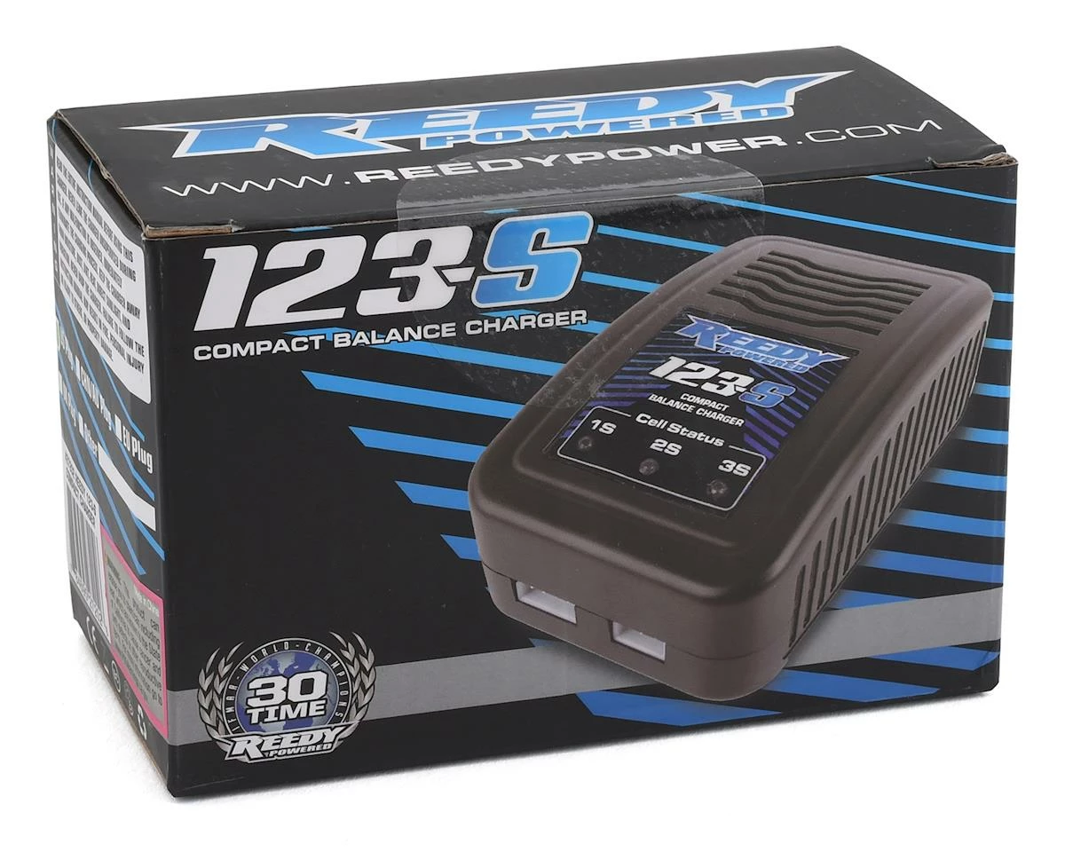 Reedy 123-S Compact Single Channel AC Balance Charger (US) (2-3S/1.2A/15W) - Image 4
