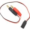 Reedy Futaba RX Charge Lead (Futaba Female To 4mm Banana Plugs)