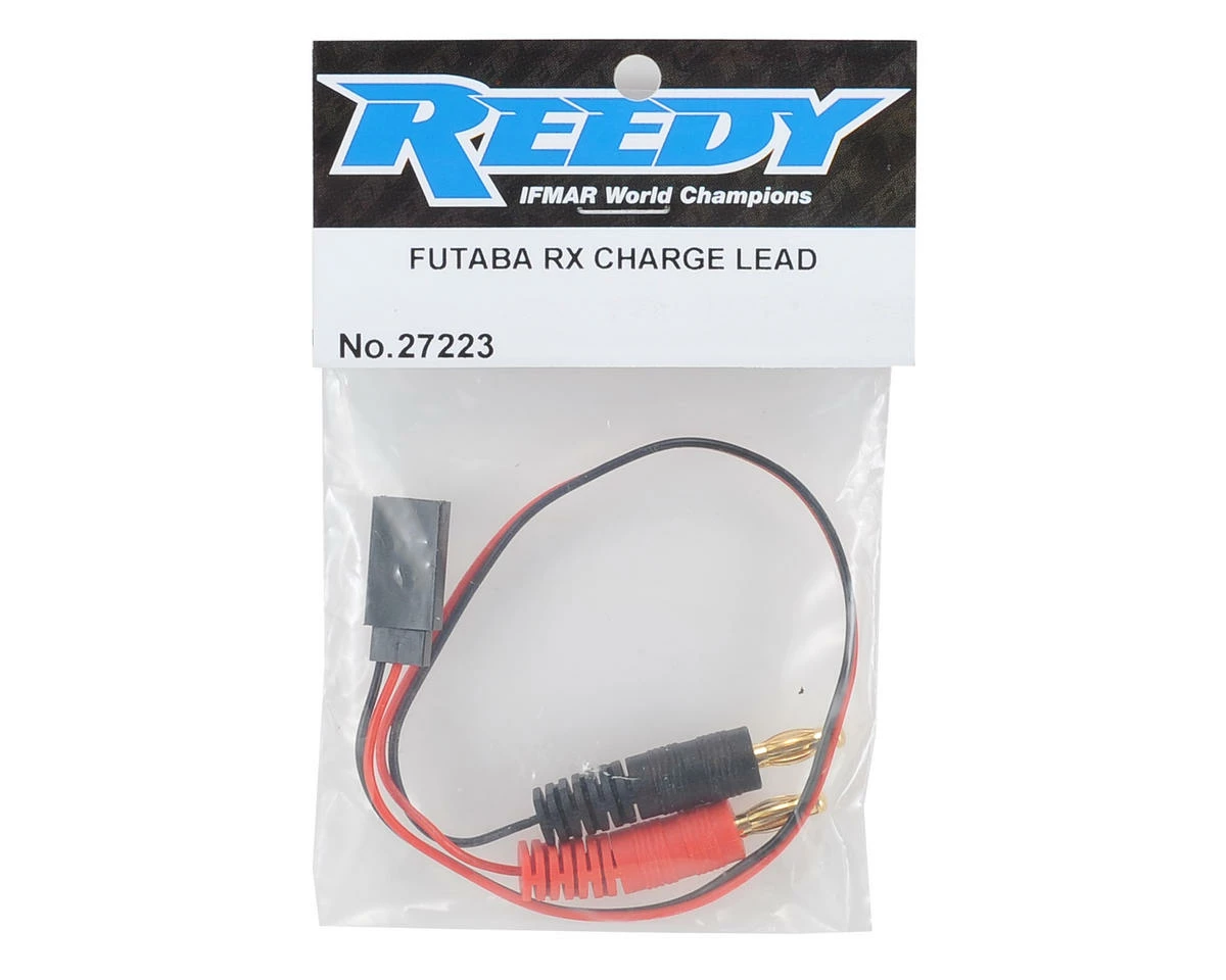 Reedy Futaba RX Charge Lead (Futaba Female To 4mm Banana Plugs) - Image 2