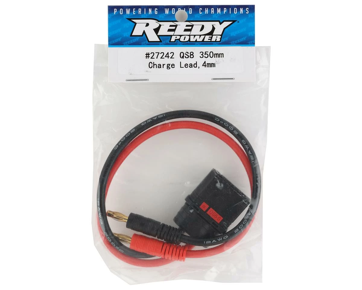 Reedy Charge Lead (QS8 Plug To 4mm Bullet) - Image 2