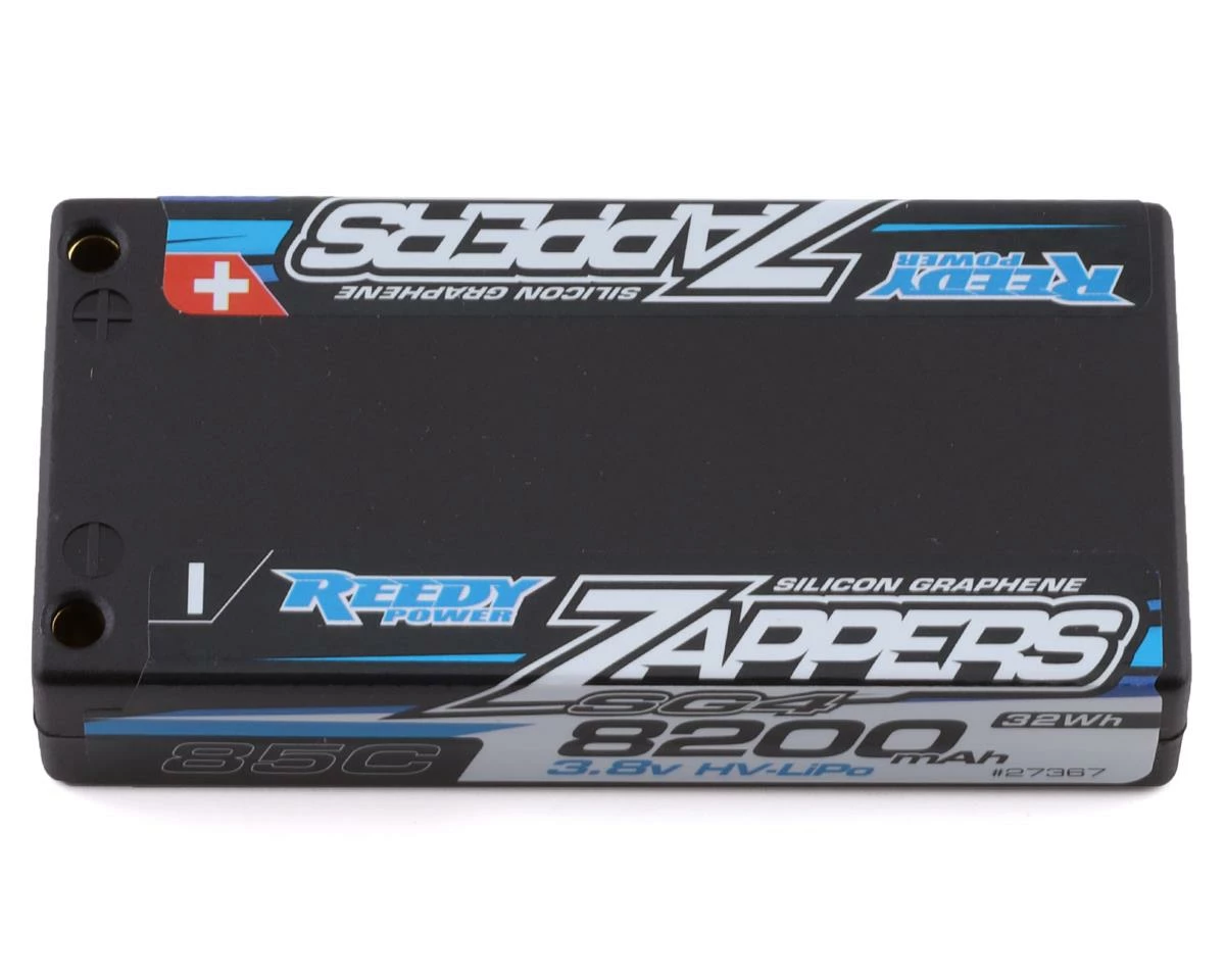 Reedy Zappers HV SG4 1S 85C LiPo Battery (3.8V/8200mAh) W/4mm Bullets