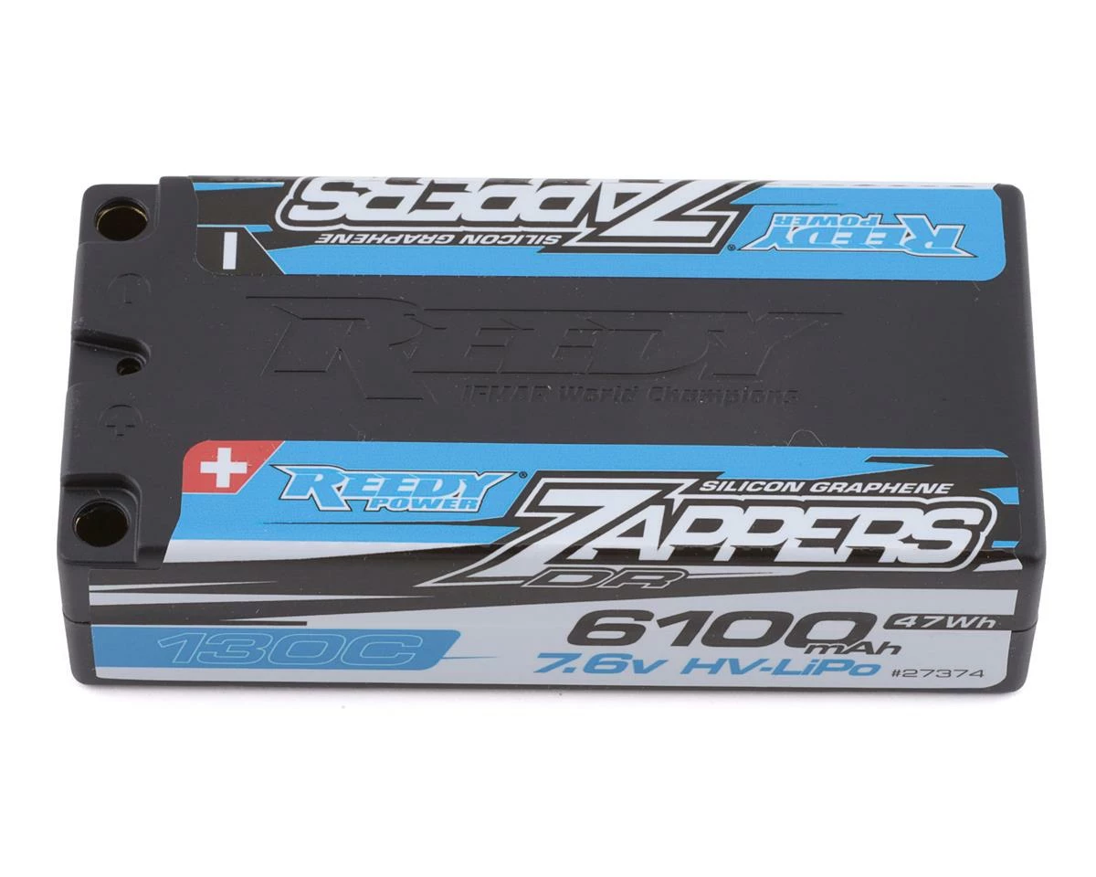 Reedy Zappers DR Shorty 2S LiPo 130C Drag Race Battery (7.6V/6100mAh)