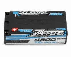 Reedy Zappers HV SG5 2S Shorty 130C LiPo Battery (7.6V/4800mAh) W/5mm Bullets