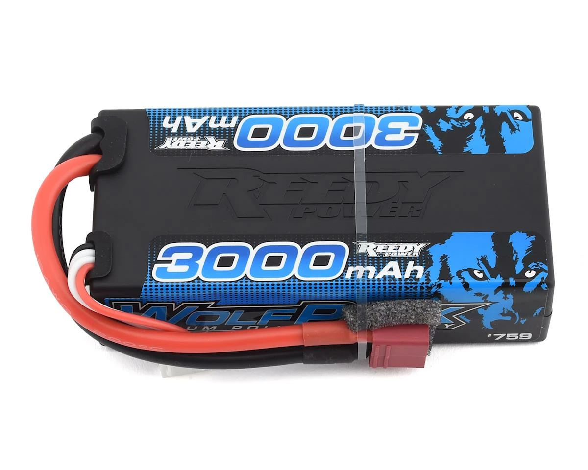 Reedy WolfPack 3S Hard Case Shorty 30C LiPo Battery (11.1V/3000mAh) W/T-Style Connector