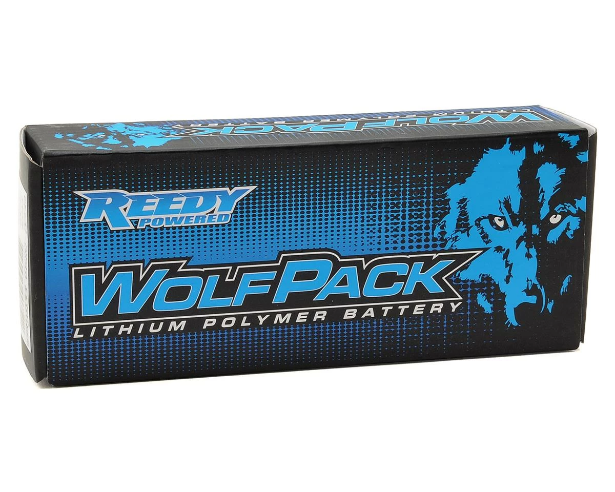 Reedy WolfPack 2S Hard Case Shorty 30C LiPo Battery (7.4V/3000mAh) W/XT60 Connector - Image 2