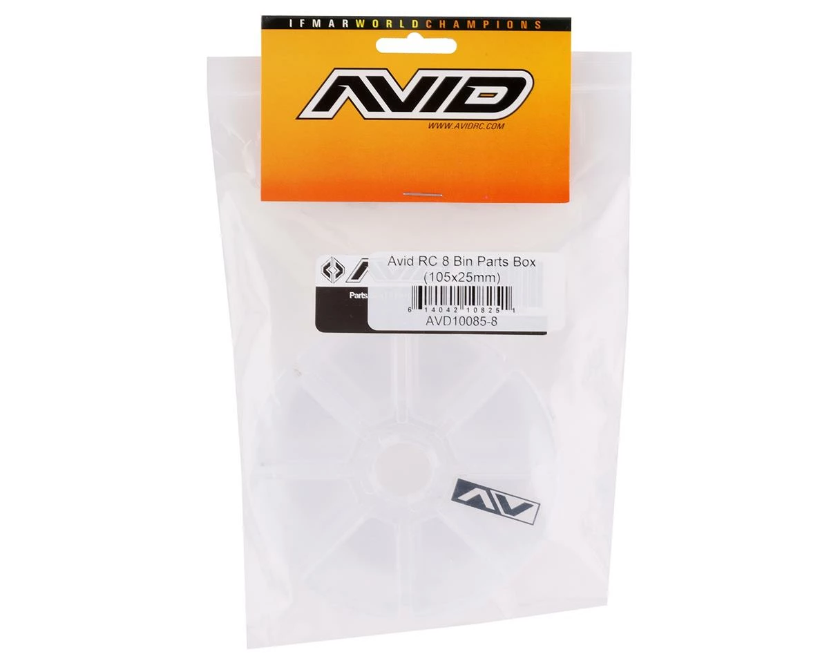 Avid RC 8 Bin Parts Box (105x25mm) - Image 2
