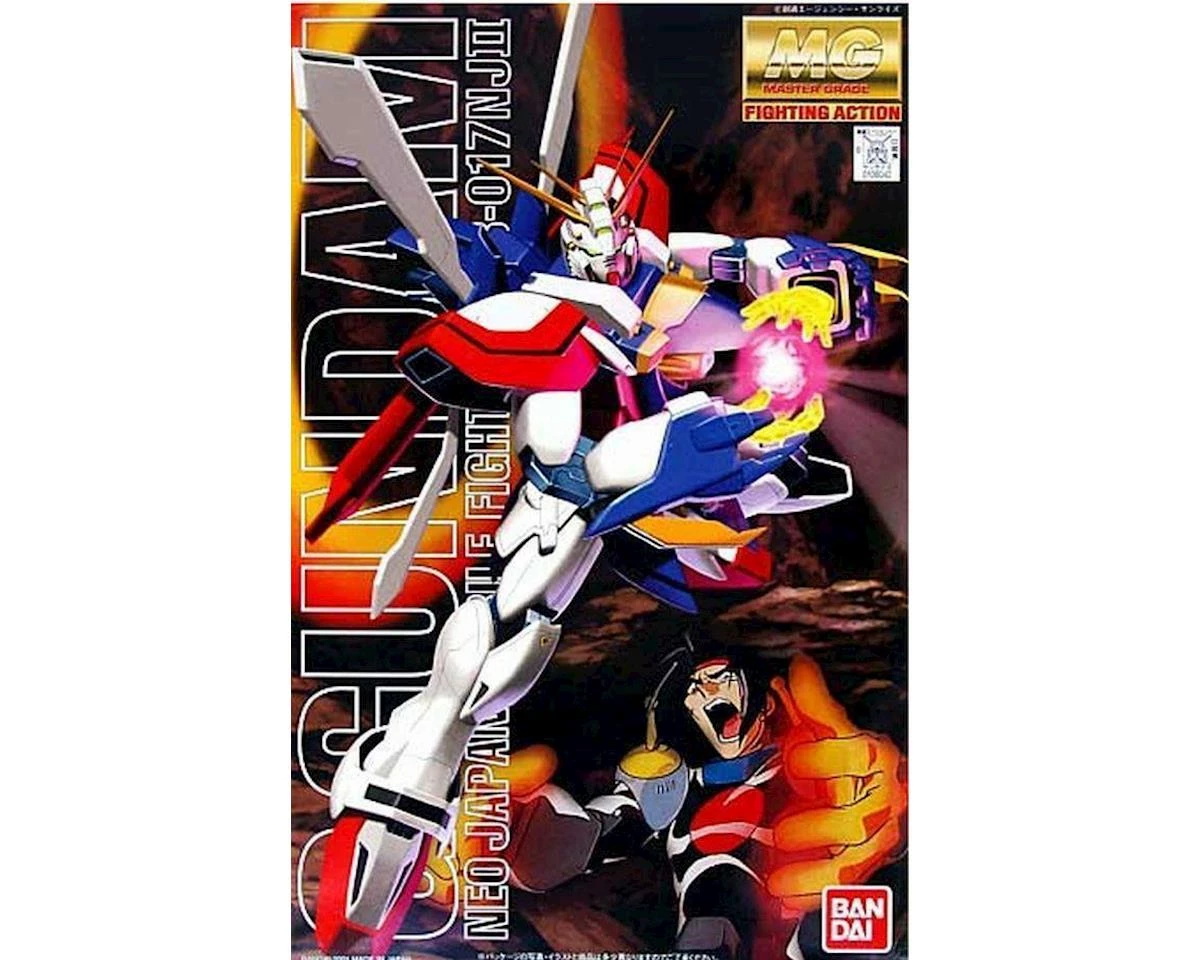 Bandai GF13-017NJ II God Gundam 1/100 Master Grade Action Figure Model Kit - Image 2