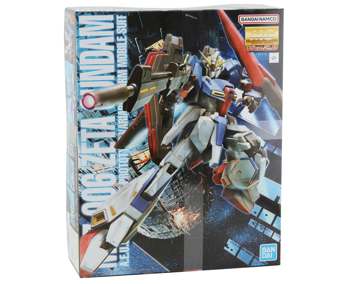 Bandai Spirits MG MSZ-006 Zeta 1/100 Gundam Action Figure Model Kit - Image 2