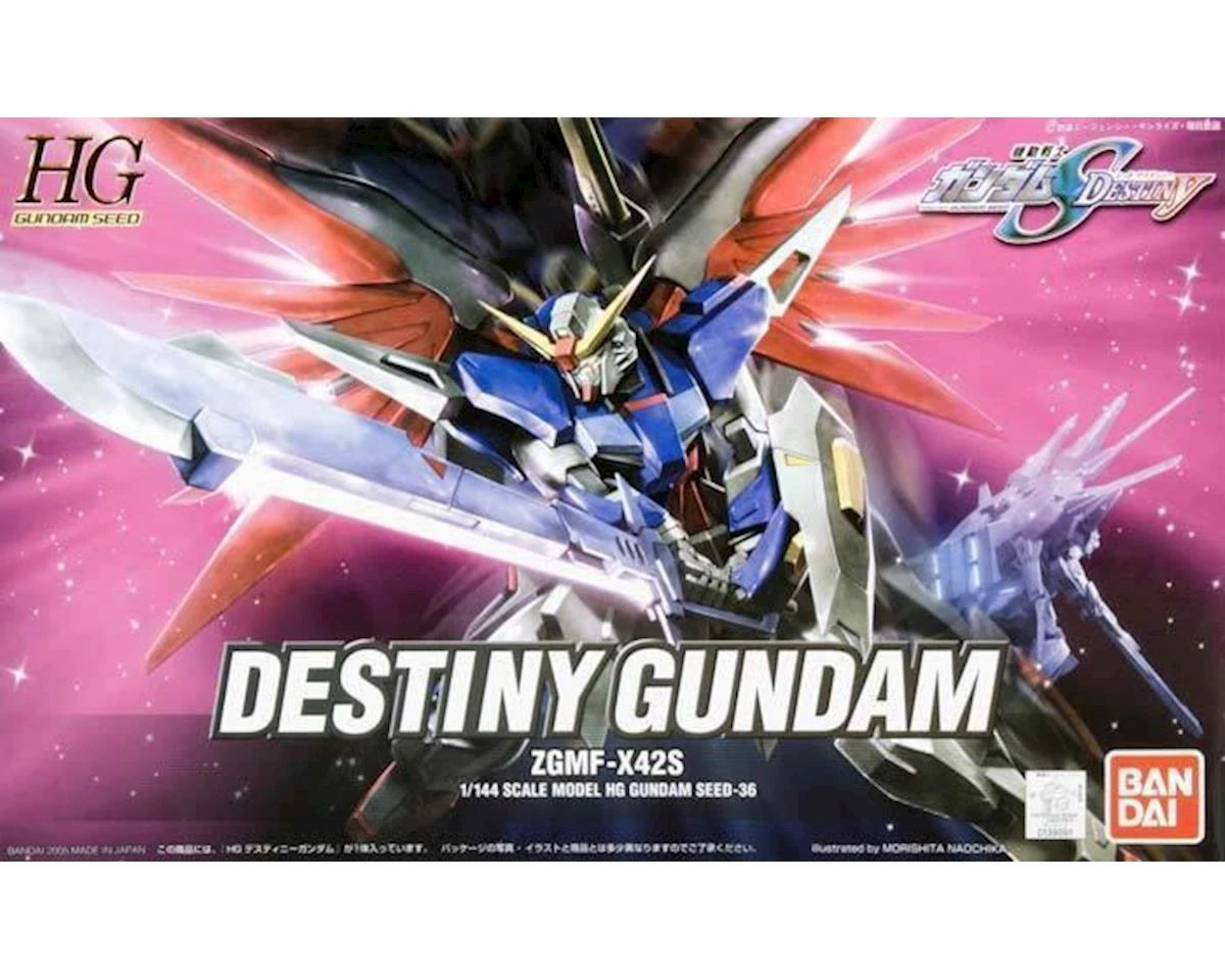 Bandai Spirits #36 ZGMF-X42S Destiny Gundam 1/144 High Grade Action Figure Model Kit