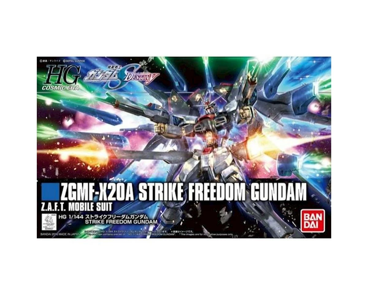 Bandai Spirits Ke Freedom 1/144 High Grade Cosmic Era Action Figure Model Kit - Image 2