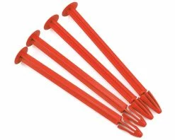 DE Racing 1/8 Buggy Tire Spikes (Red) (4)