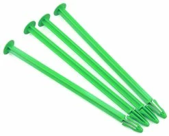 DE Racing Truggy Tire Spikes (Green) (4)