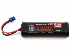 Dynamite "Speedpack2" 6-Cell Flat NiMH Battery W/EC3 Connector (7.2V/3300mAh)