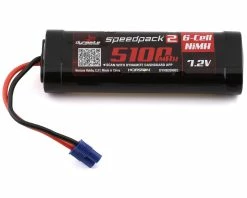 Dynamite "Speedpack2" 6-Cell Flat NiMH Battery W/EC3 Connector (7.2V/5100mAh)
