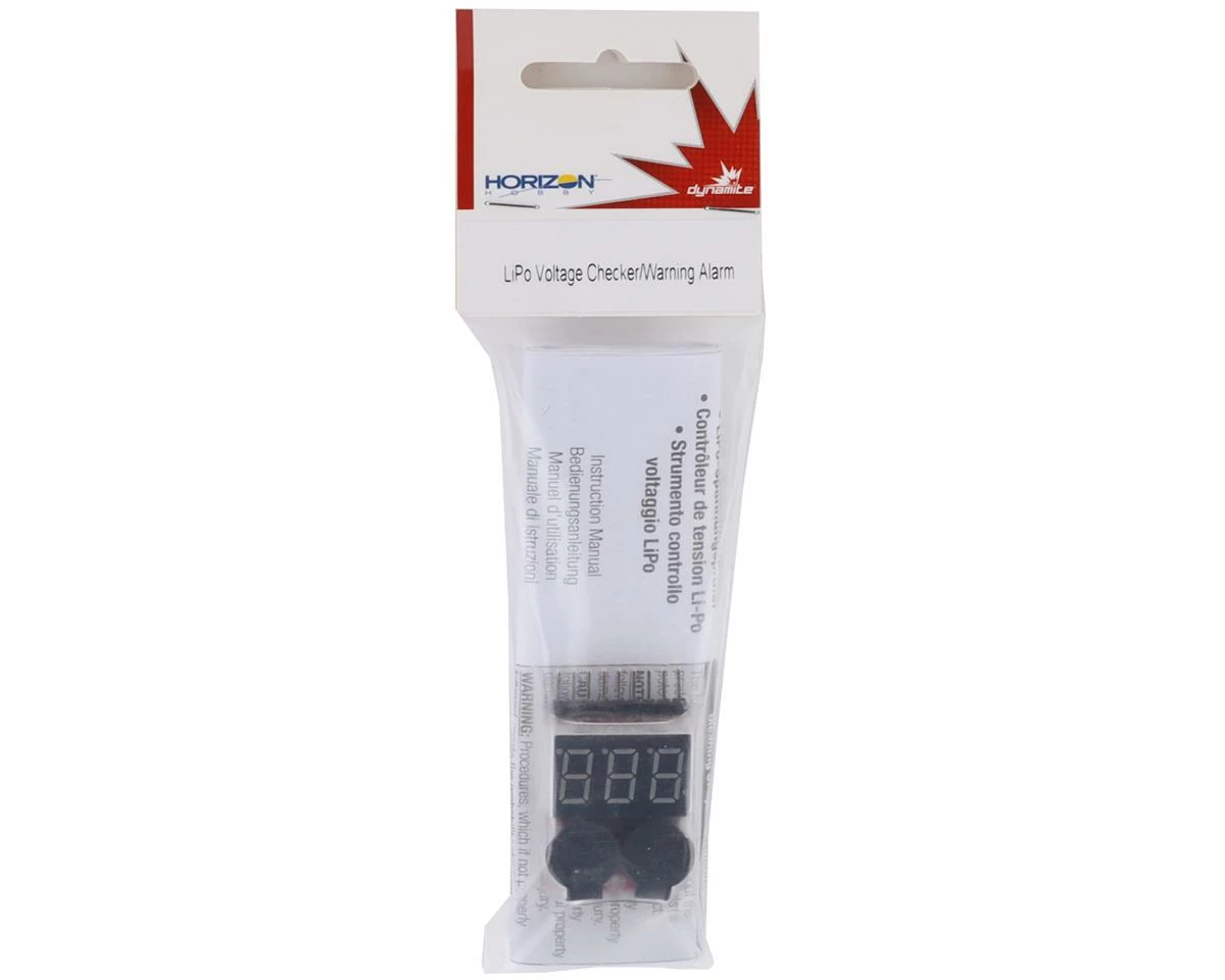 Dynamite LiPo Voltage Checker Warning Alarm - Image 2