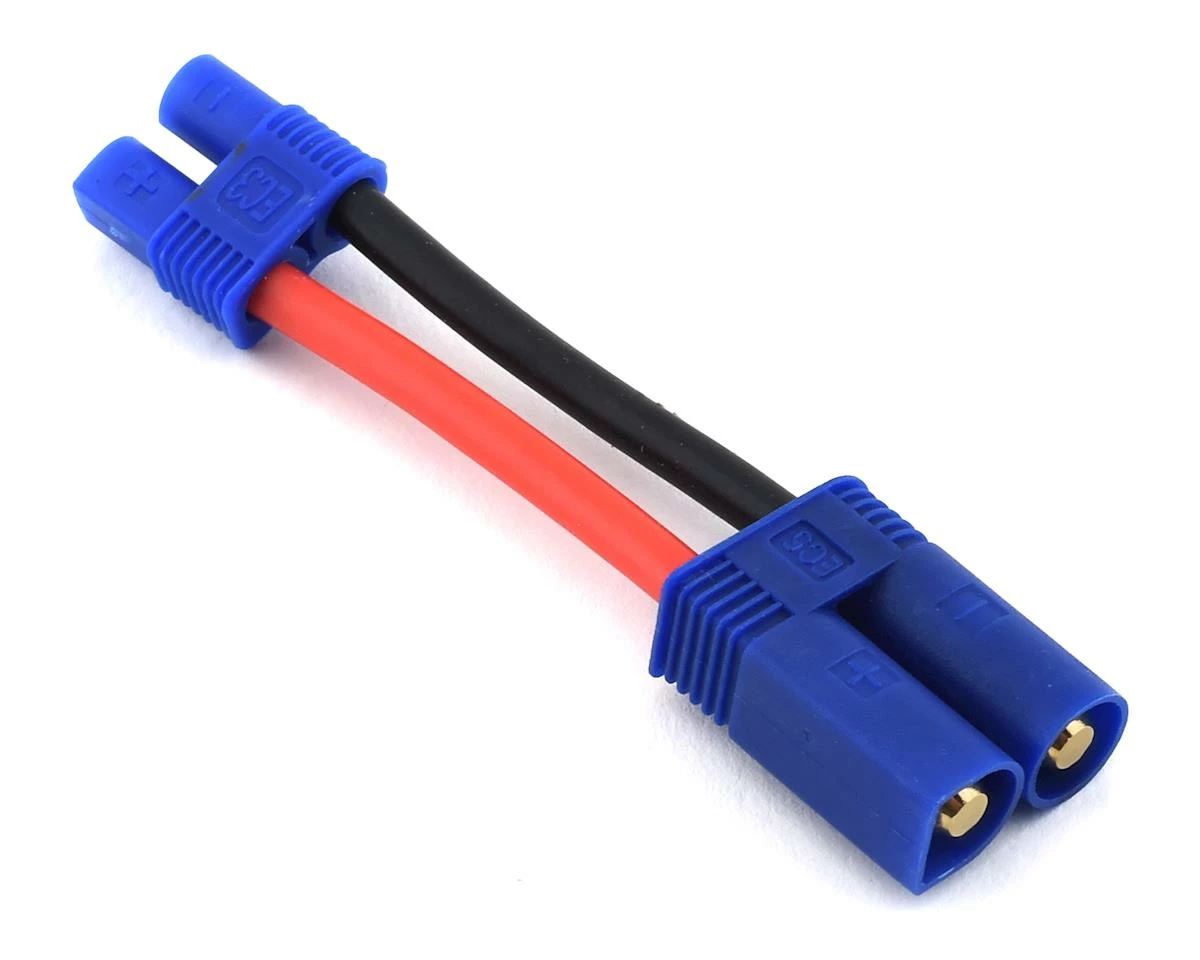 E-Flite EC5 To EC3 Connector Adapter (12AWG) (EC5 Male To EC3 Female)