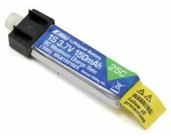 E-Flite 1S LiPo Battery 25C (3.7V/150mAh)