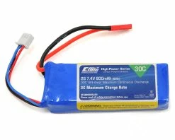 E-Flite 2S LiPo 30C Battery (7.4V/800mAh) W/JST Connector