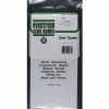Evergreen Scale Models White Sheet .030 X 6 X 12 (2)