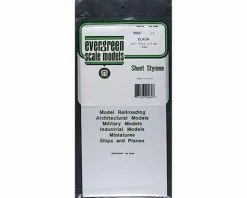Evergreen Scale Models White Sheet .060 X 6 X 12