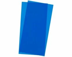 Evergreen Scale Models Blue Transparent Sheet 6X12X.010 2 Pc