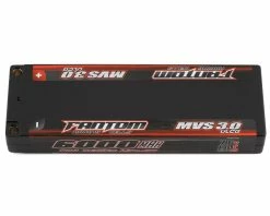 Fantom Pro HV MVS 3.0 ULCG 2S LiPo 130C Battery (7.6/6000mAh) W/5mm Bullets