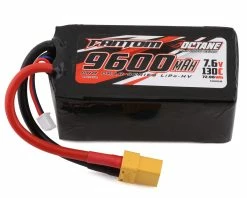 Fantom Pro Drag Octane HV 2S LiPo 130C Battery (7.6/9600mAh) W/XT90