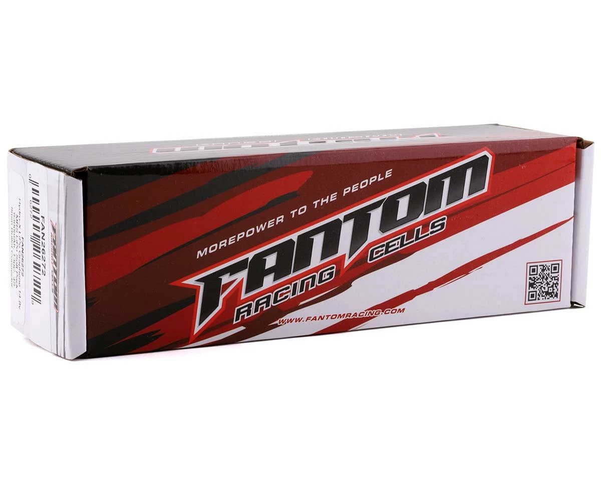 Fantom Marine Racing Series 4S LiPo 130C Battery (14.8V/6300mAh) W/8mm Bullets - Image 2