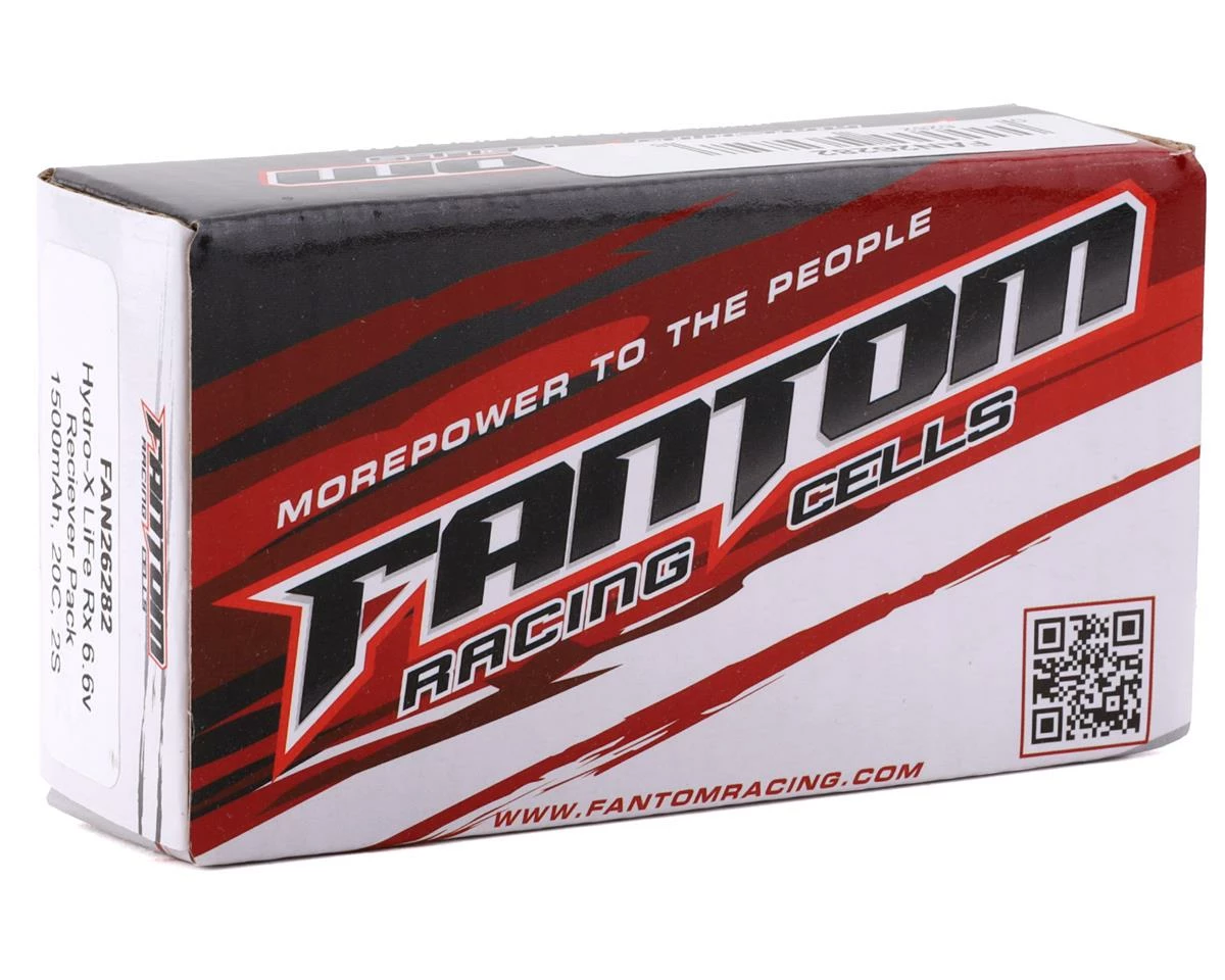 Fantom Marine Racing Series 2S LiFe Receiver Battery Pack (6.6V/1500mAh) W/JST Connector - Image 2