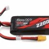Gens Ace 2s LiPo Battery 60C (7.4V/2200mAh) W/XT-60 Connector