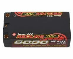 Gens Ace Redline 2S 130C LiHV Battery Pack W/5mm Bullets (7.6V/6000mAh)