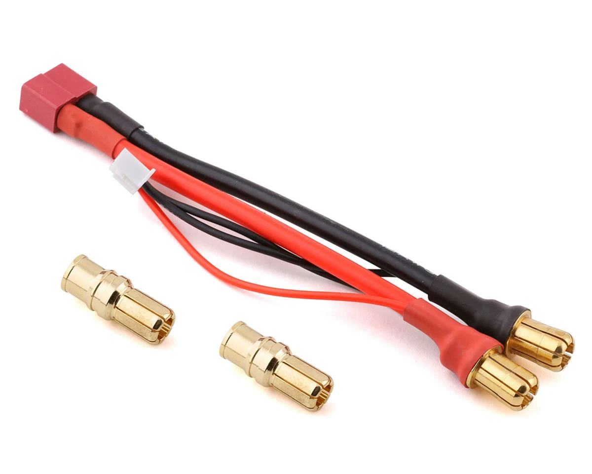 Gens Ace Redline "Drag" 2S 130C LiPo Battery Pack W/8mm Bullets (7.4V/6300mAh) - Image 2