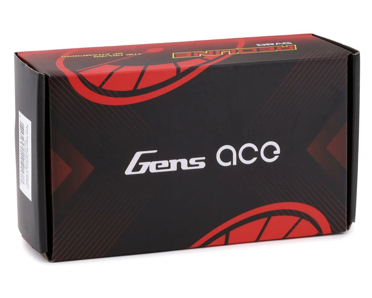 Gens Ace Redline "Drag" 2S 130C LiPo Battery Pack W/8mm Bullets (7.4V/6300mAh) - Image 3