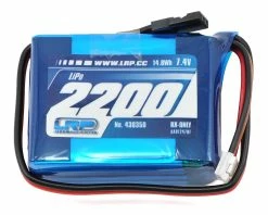 LRP VTEC 2S LiPo Hump Receiver Battery Pack (7.4V/2200mAh)