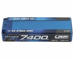 LRP 2S 135C LCG Graphene-4 P5-HV LiPo Battery (7.6V/7400mAh) W/5mm Connectors