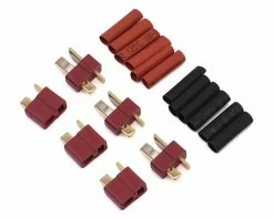 LRP T-Style Connectors (3 X Female, 3 X Male)