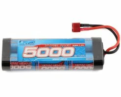 LRP 6-Cell Hyper Pack NiMH Stick Battery W/T-Style Connector (7.2V/5000mAh)