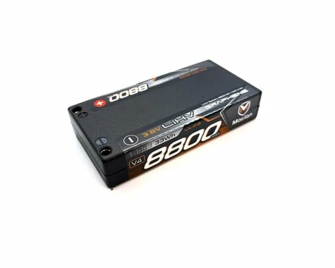 Maclan HV Graphene V4 1S LiPo ULCG Battery W/4mm Bullets (3.8V/8800mAh)