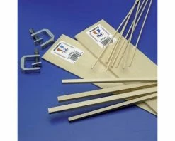 Midwest Basswood Strips 1/16x3/16x24(45)