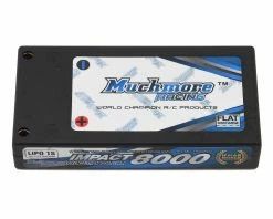 Muchmore Impact FD2 1S 1/12 LiPo Battery Pack 110C W/4mm Bullets (3.7V/8000mAh)