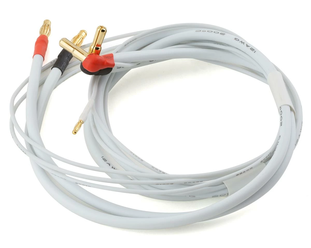 Motiv 2S Charge Cable W/4mm & 5mm Bullet Connector (White)