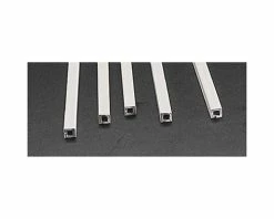 Plastruct ST-8 Square Tubing,1/4" (5)