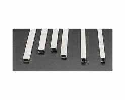 Plastruct RT-8 Rectangle Tubing,1/4" (6)