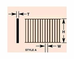Plastruct 13/32" Vertical Railing