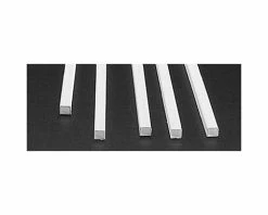 Plastruct STFS-8 Square Tubing,1/4" (5)