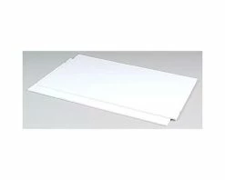 Plastruct SSS-125 White Styrene,.125(2)