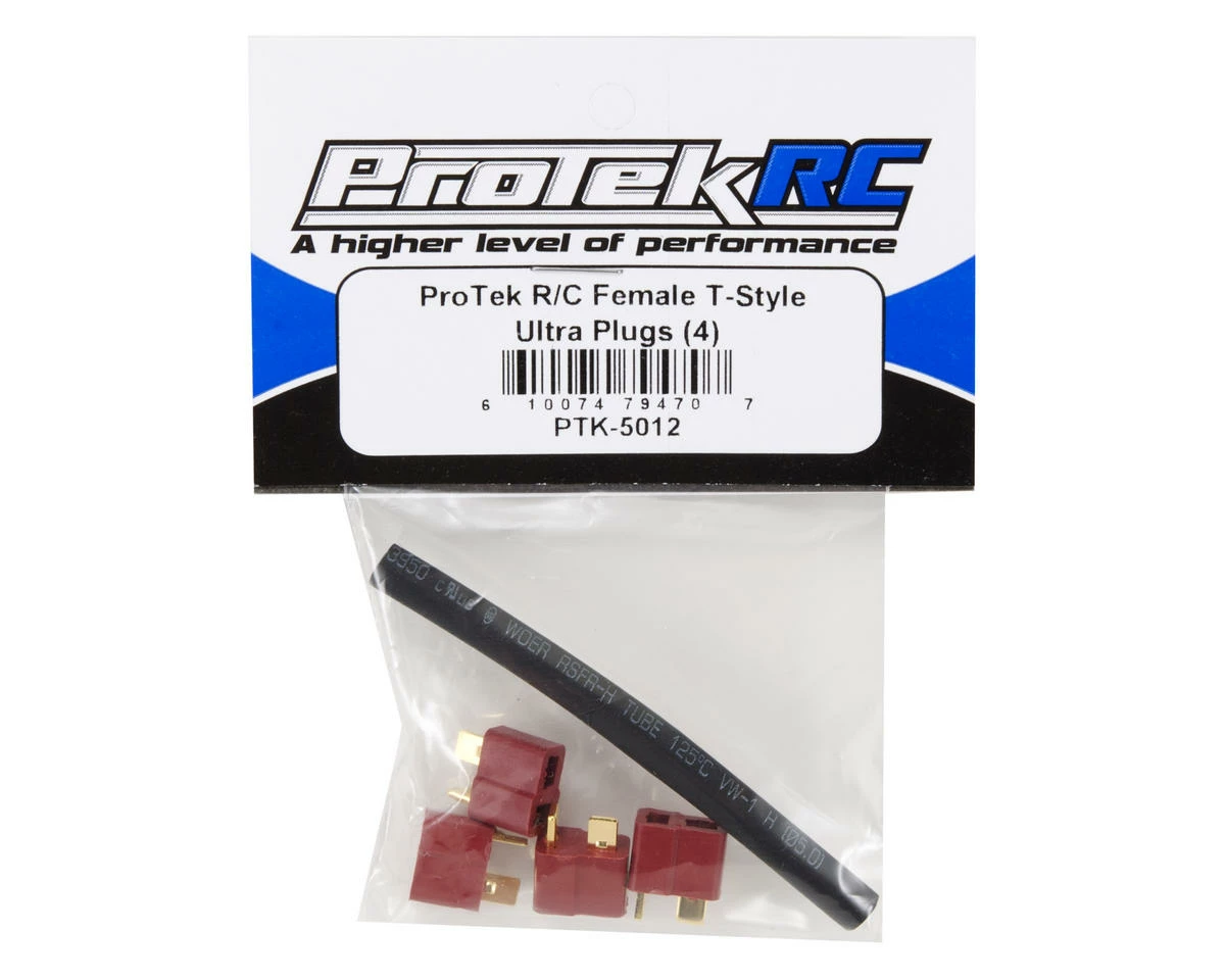 Protek RC Female T-Style Ultra Plugs (4) - Image 2
