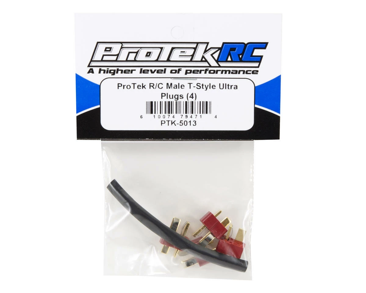 Protek RC Male T-Style Ultra Plugs (4) - Image 2