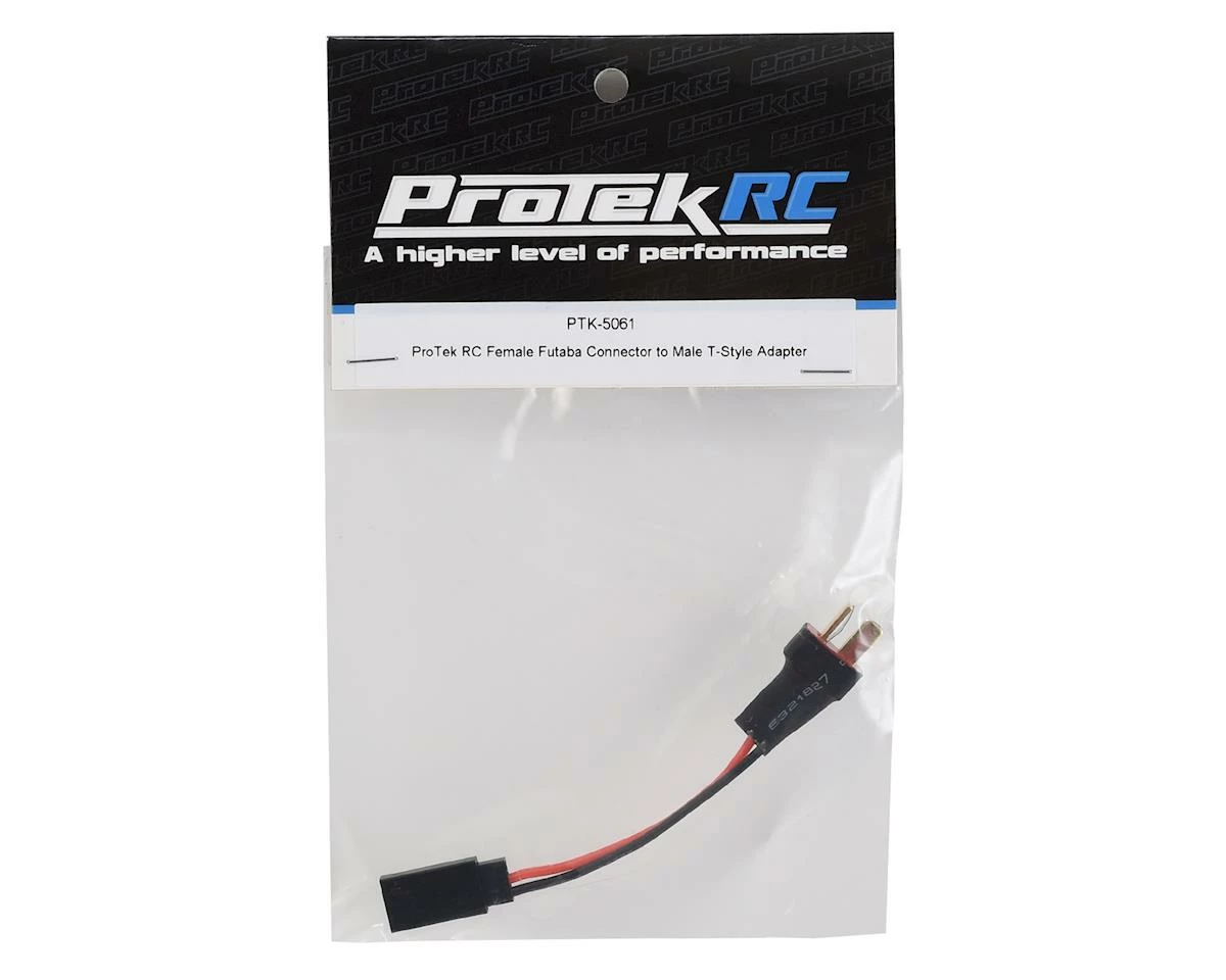 Protek RC Futaba To T-Style Adapter (Female Futaba To Male T-Style) - Image 2
