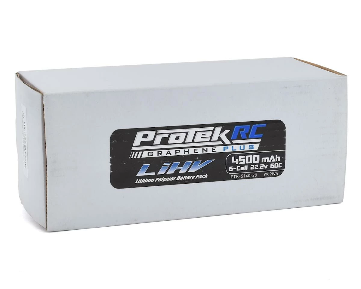 Protek RC 6S 60C Si-Graphene + HV LiPo Battery (22.2V/4500mah) - Image 2